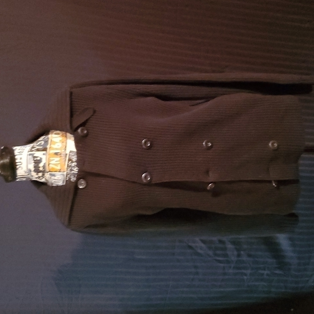𝅺express Double Breasted Sweater